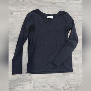 Zenana Outfitters Black Long Sleeve Tee